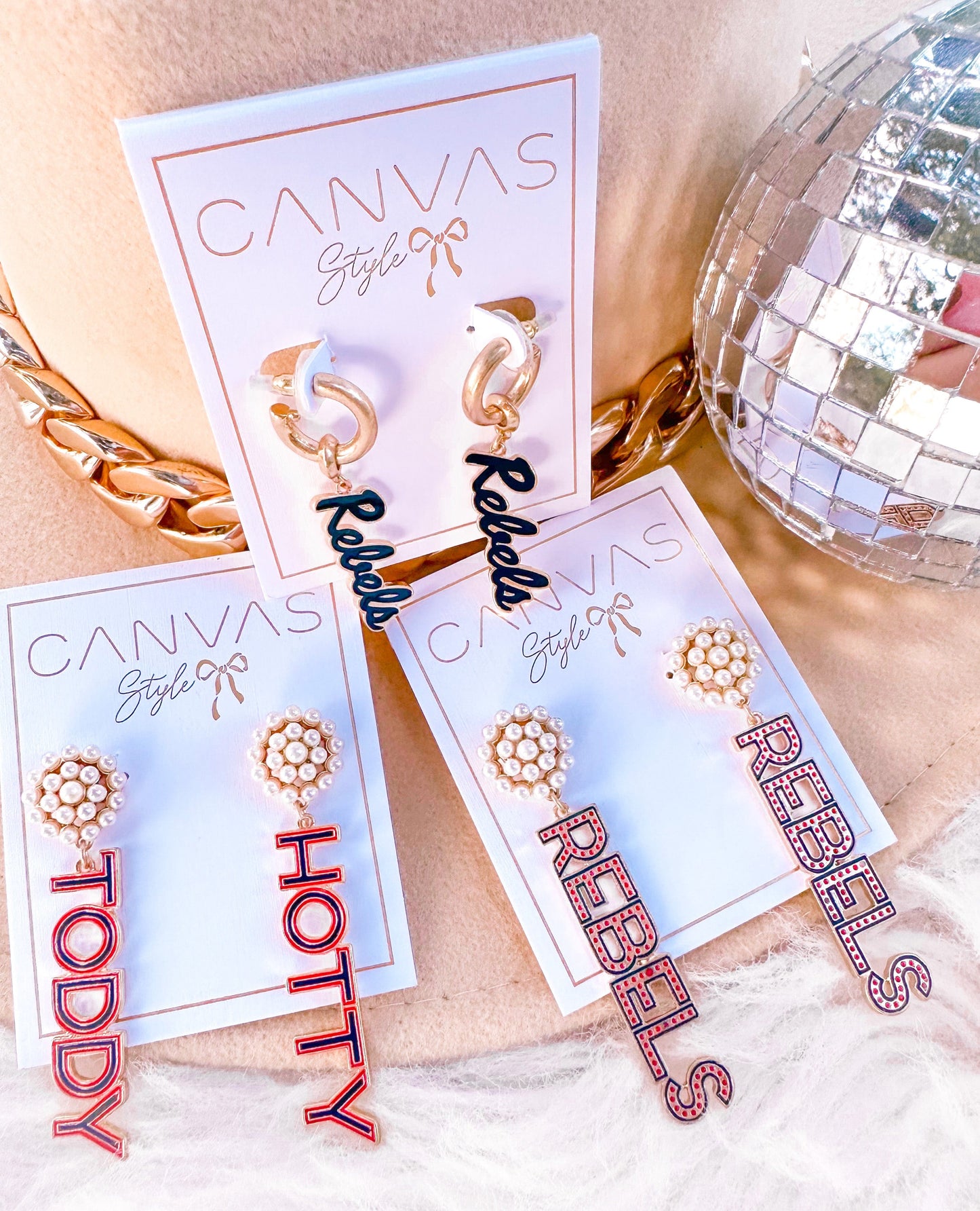 REBELS Pearl Earrings