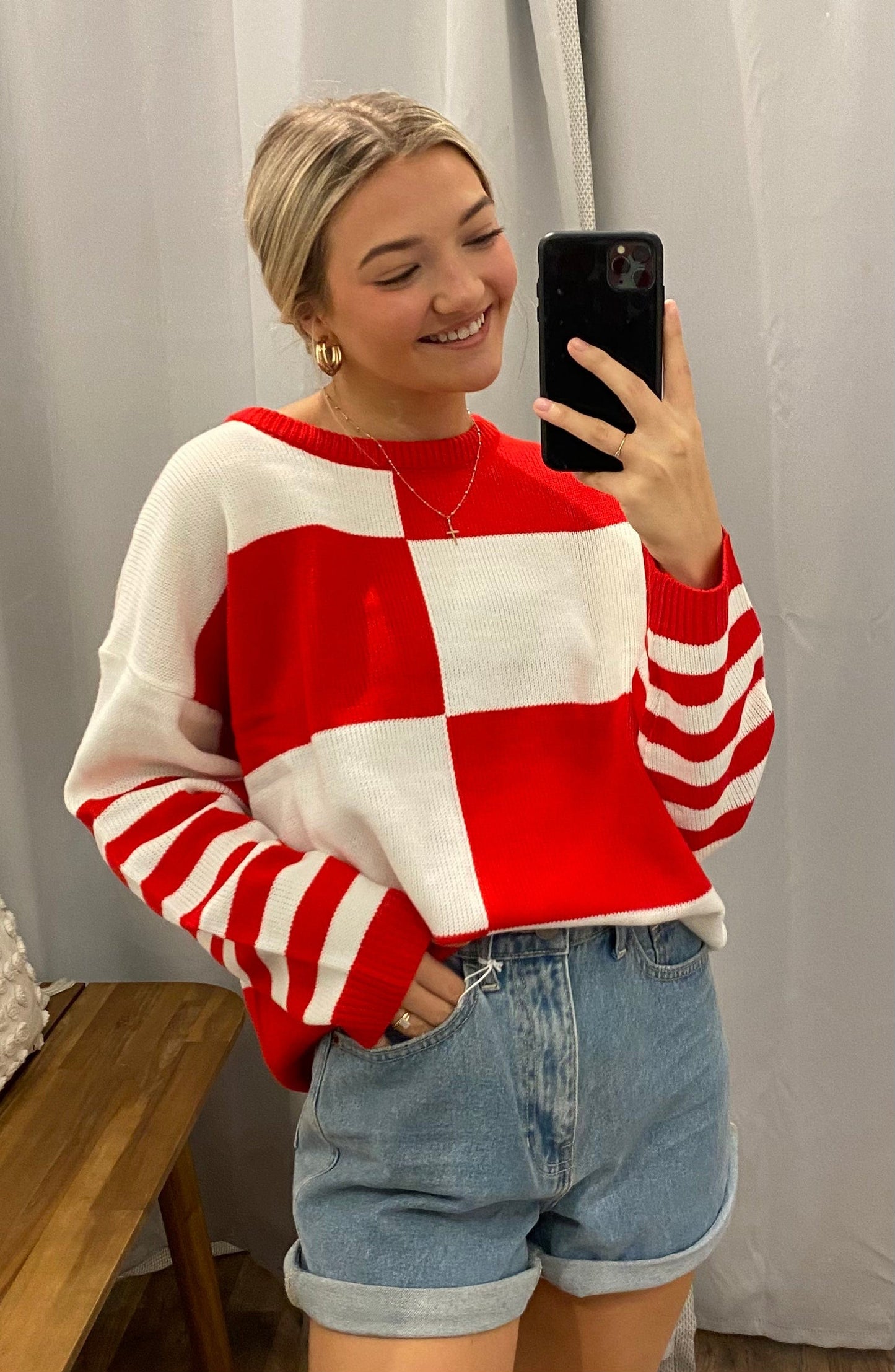 Hotty Toddy Colorblock Sweater