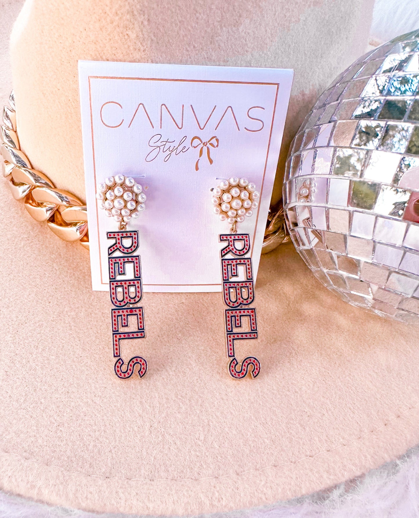REBELS Pearl Earrings