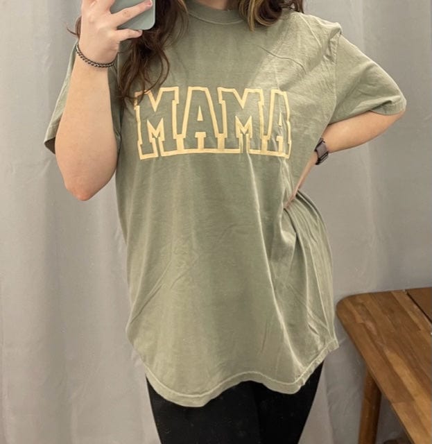 Mama Puff Letter Tee