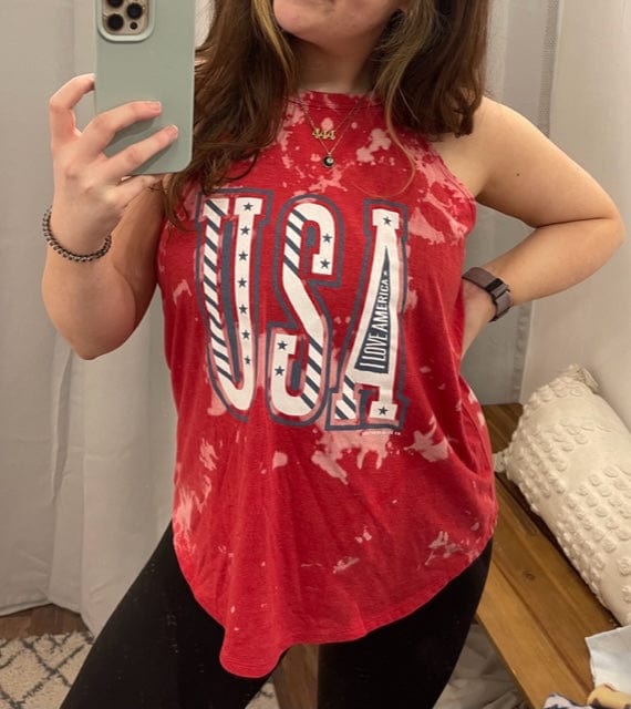 USA Bomba Red Tank