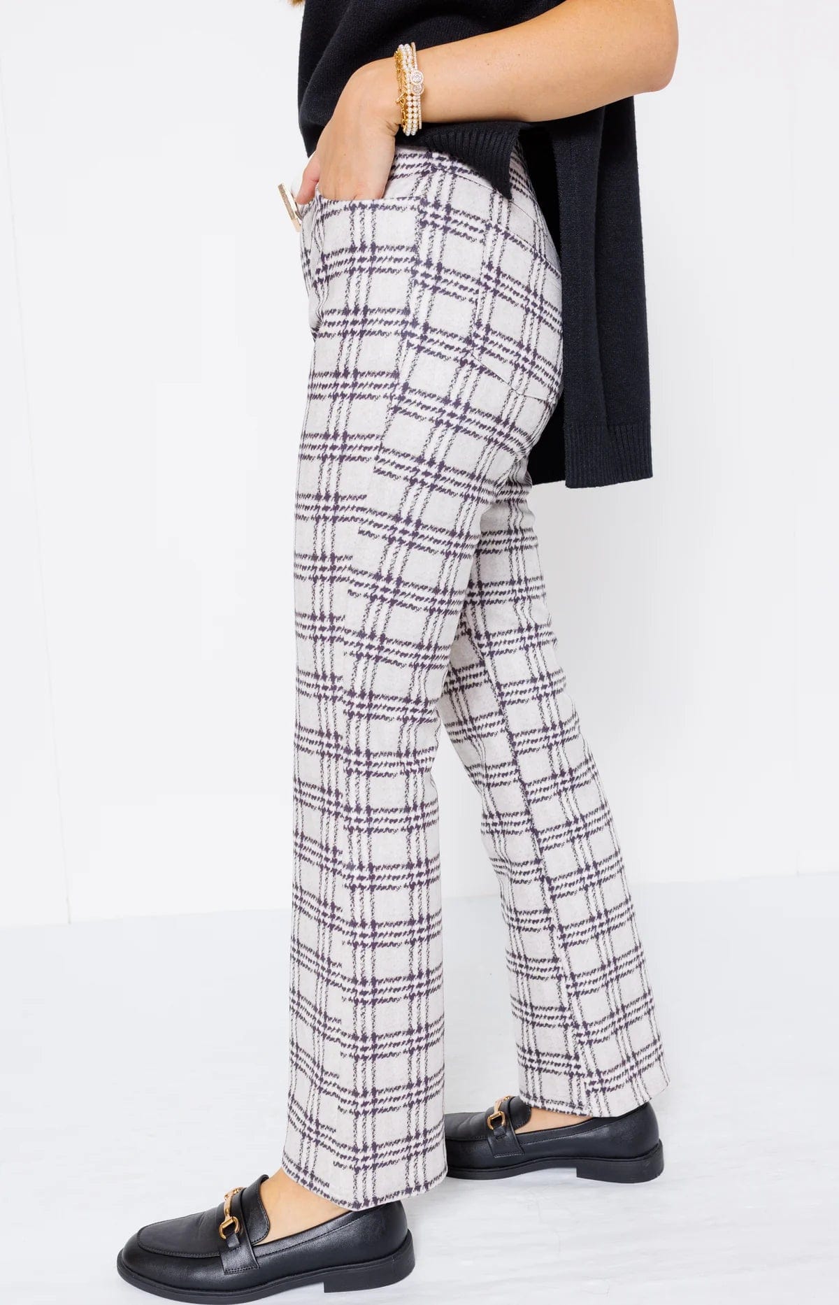 Playful Plaid Pants