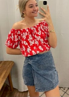 Vintage Flower Top