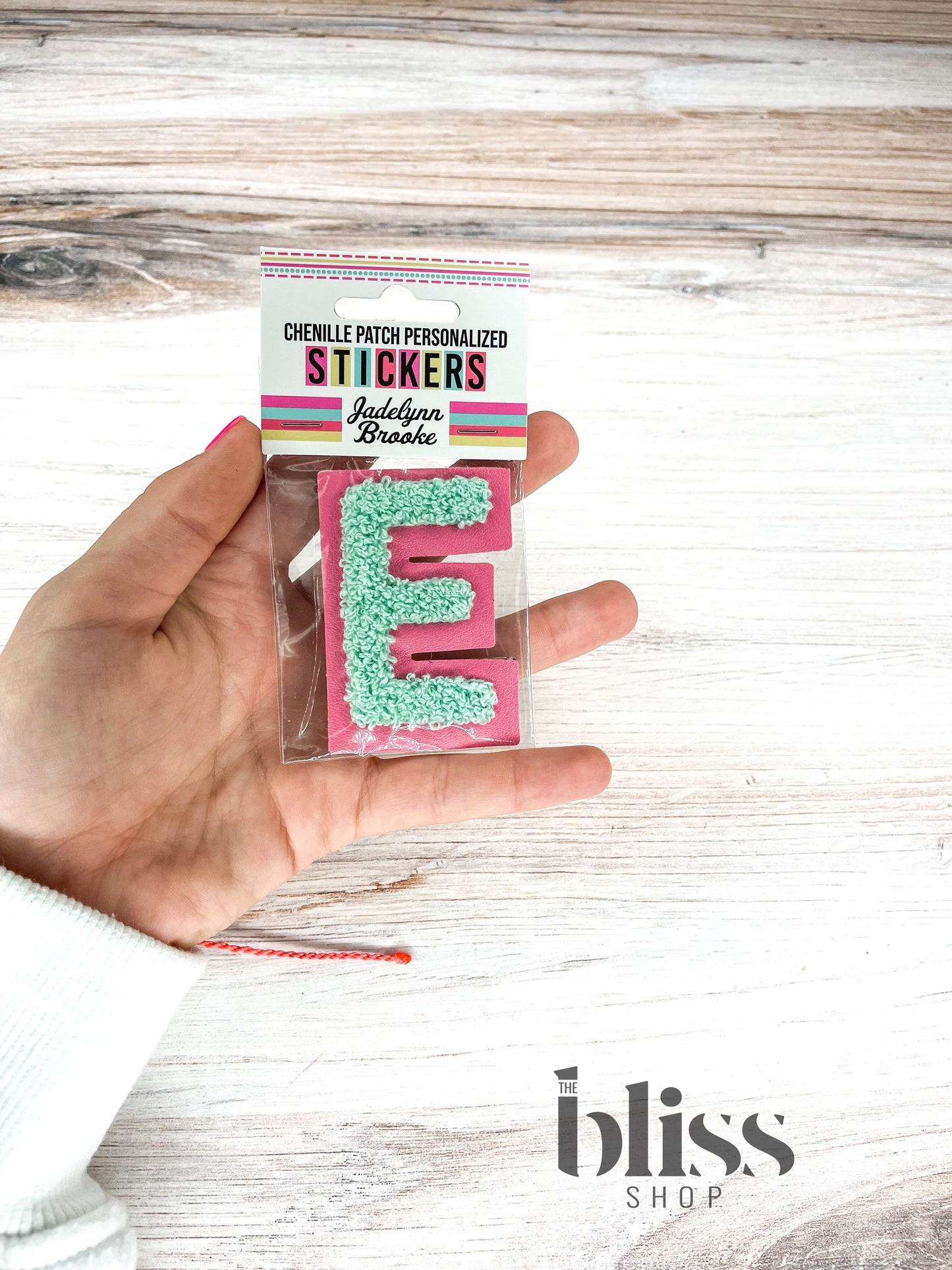 Chenille Patch Personalized Stickers