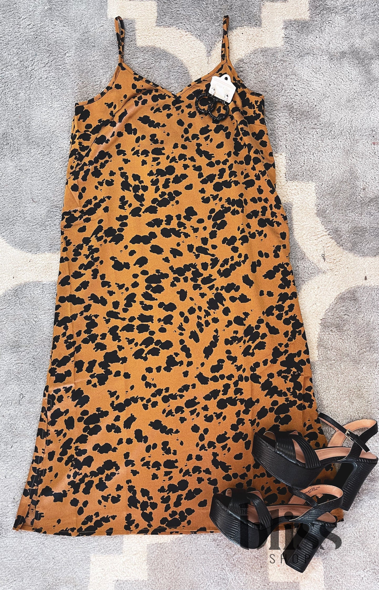 Wine Date Midi Dress