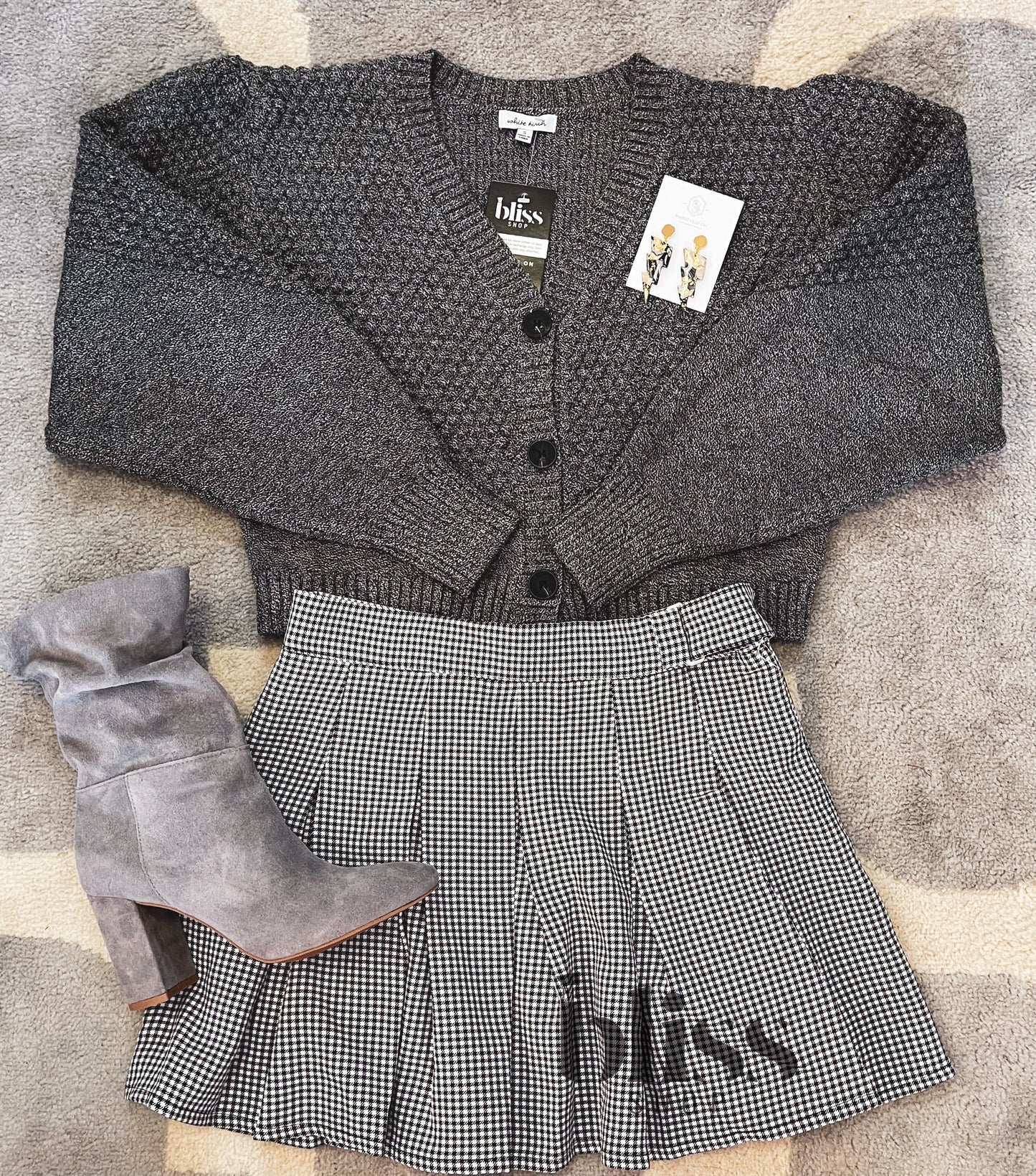 Montana Cropped Cardigan Sweater
