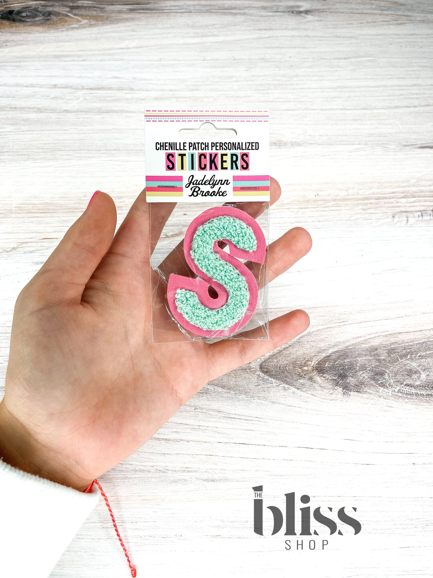 Chenille Patch Personalized Stickers