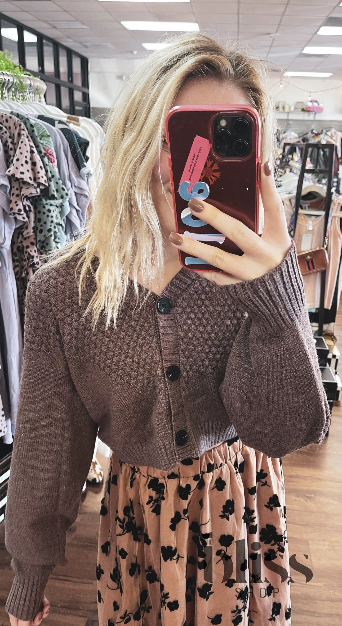 Montana Cropped Cardigan Sweater
