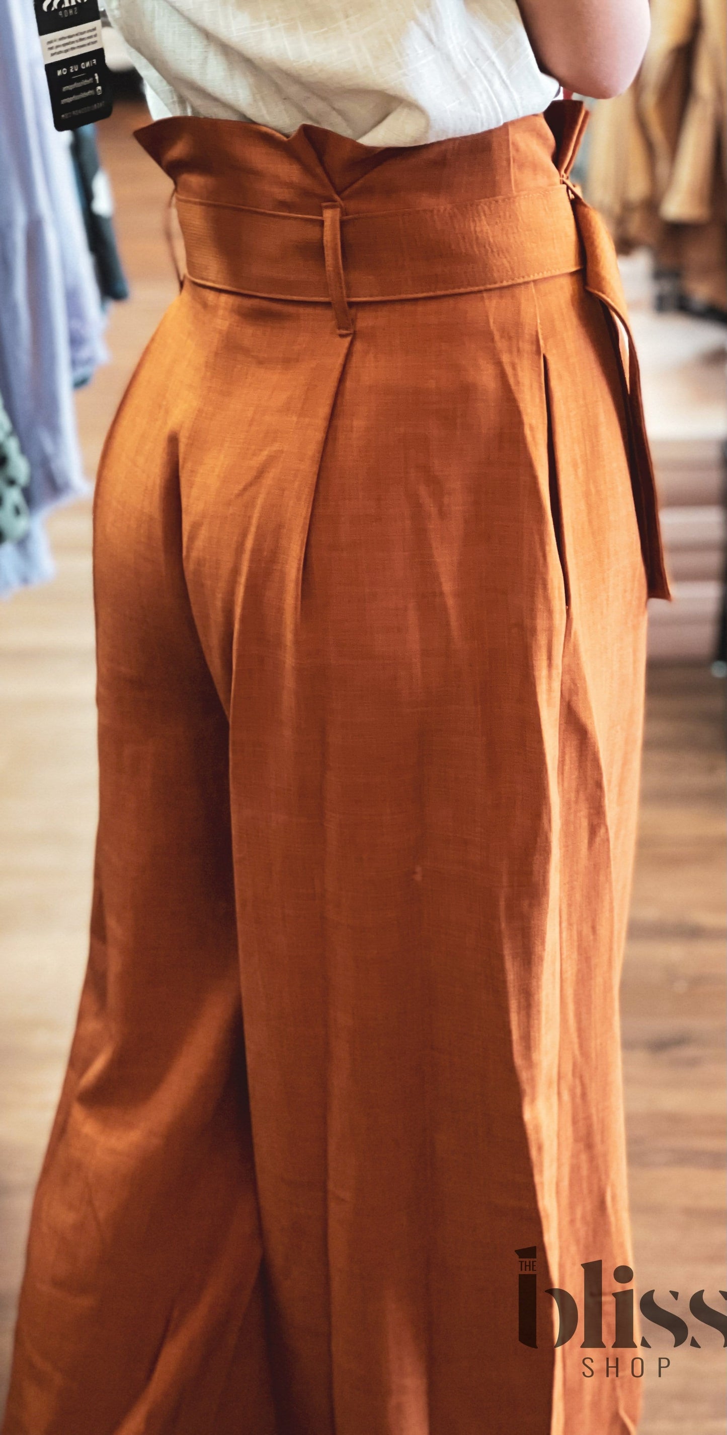 Girl In Charge Paperbag Pants