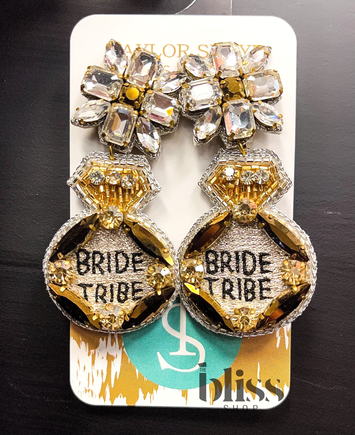 Ring Beaded Earrings