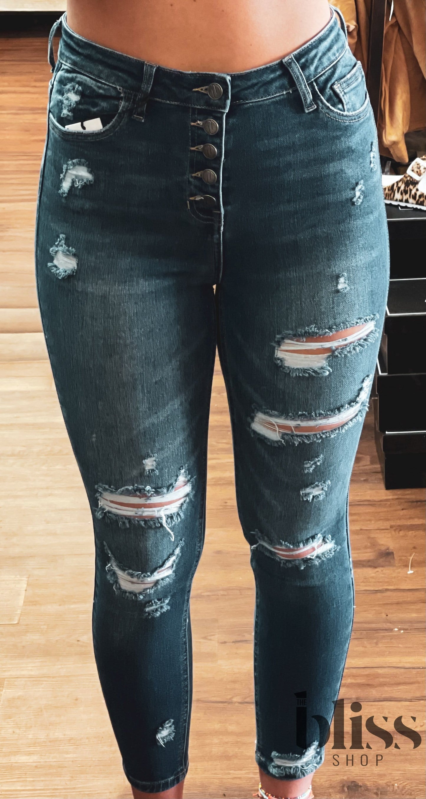 Nellie High Rise Skinny Jeans