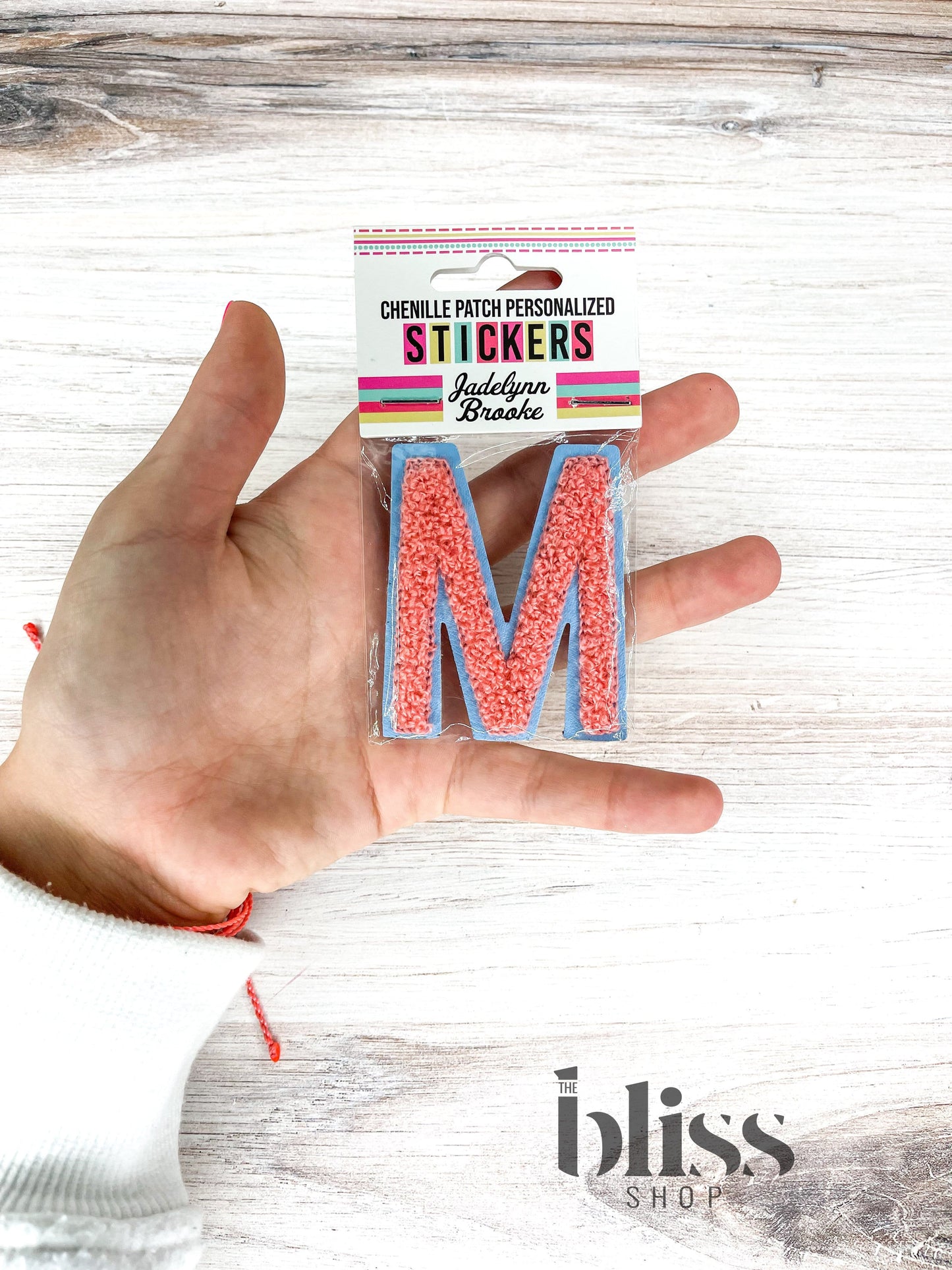 Chenille Patch Personalized Stickers