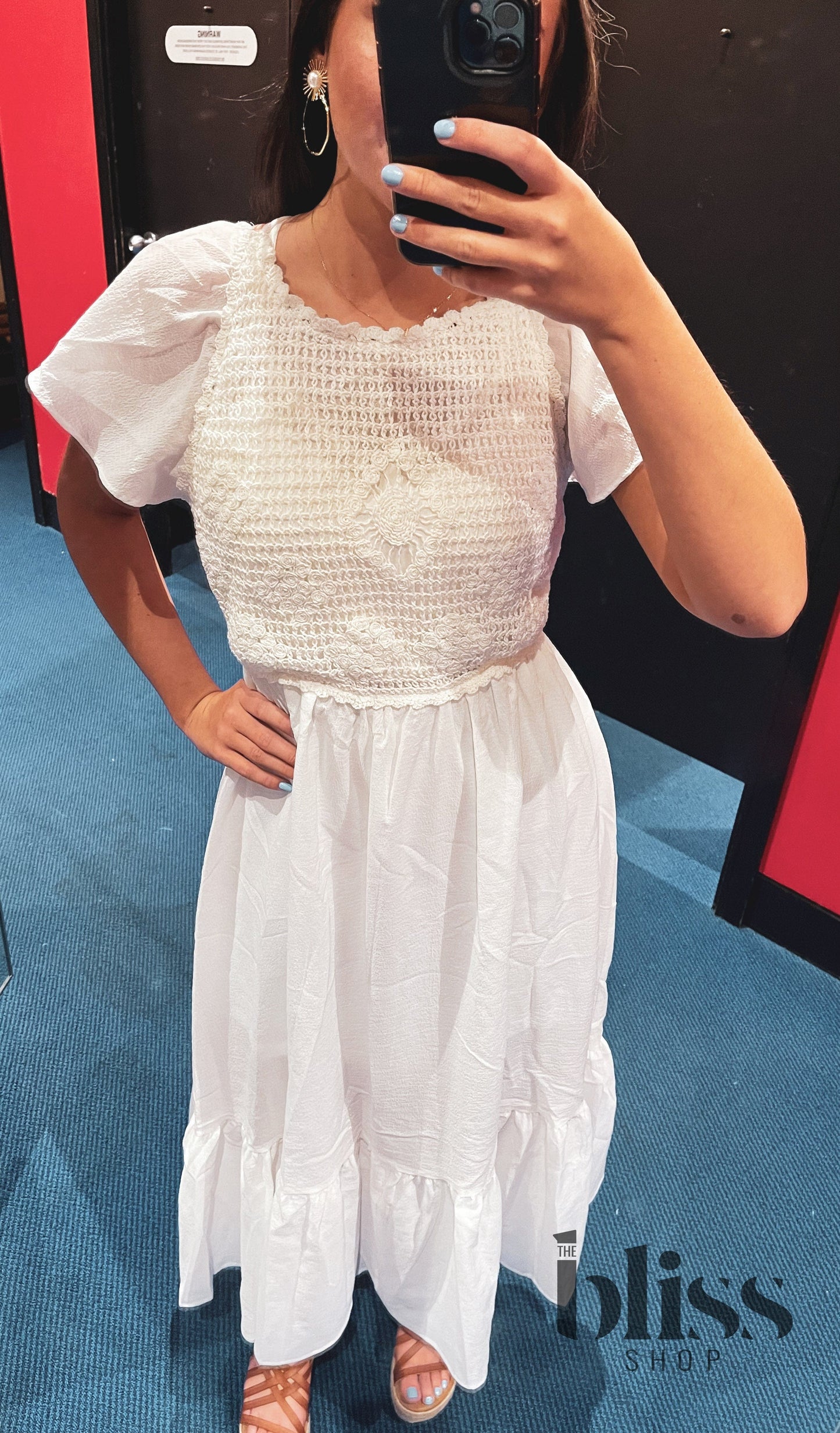 Dream Of This Crochet Maxi Dress