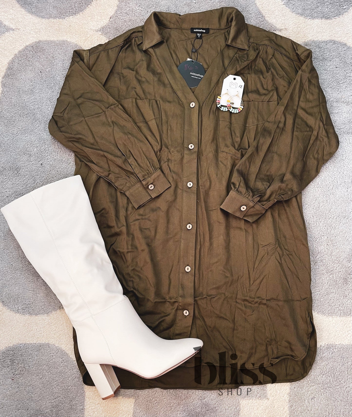 Living Easy Button Down Dress