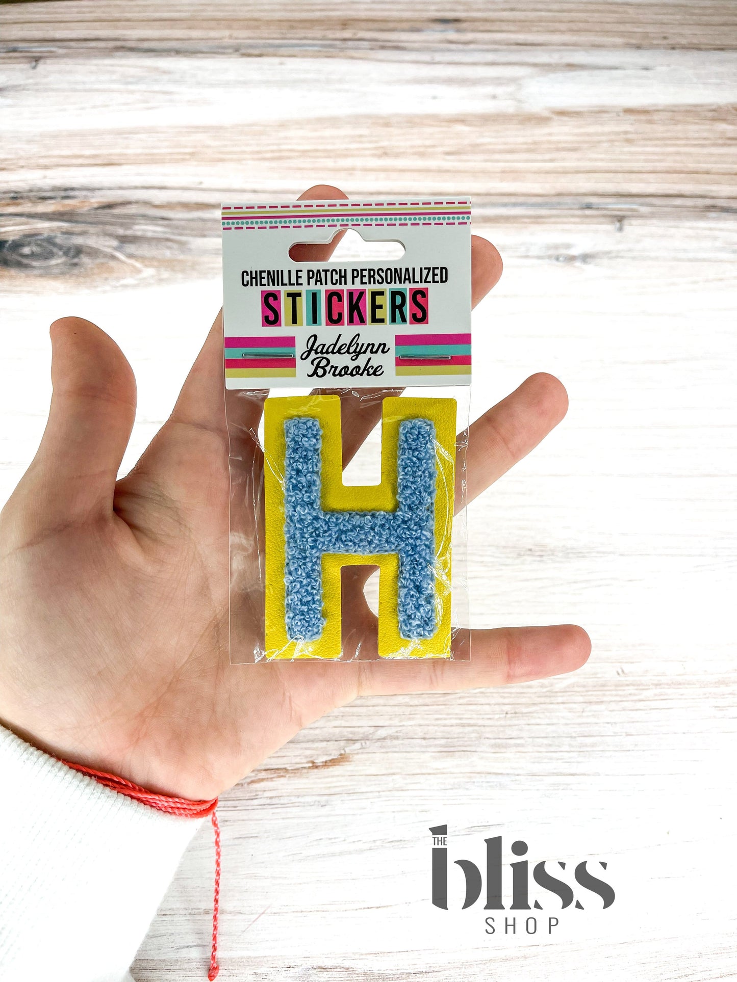 Chenille Patch Personalized Stickers