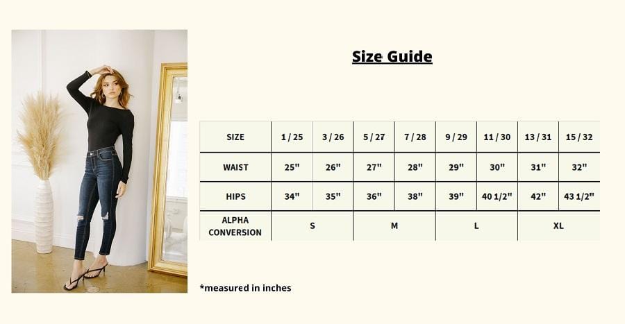 Nellie High Rise Skinny Jeans
