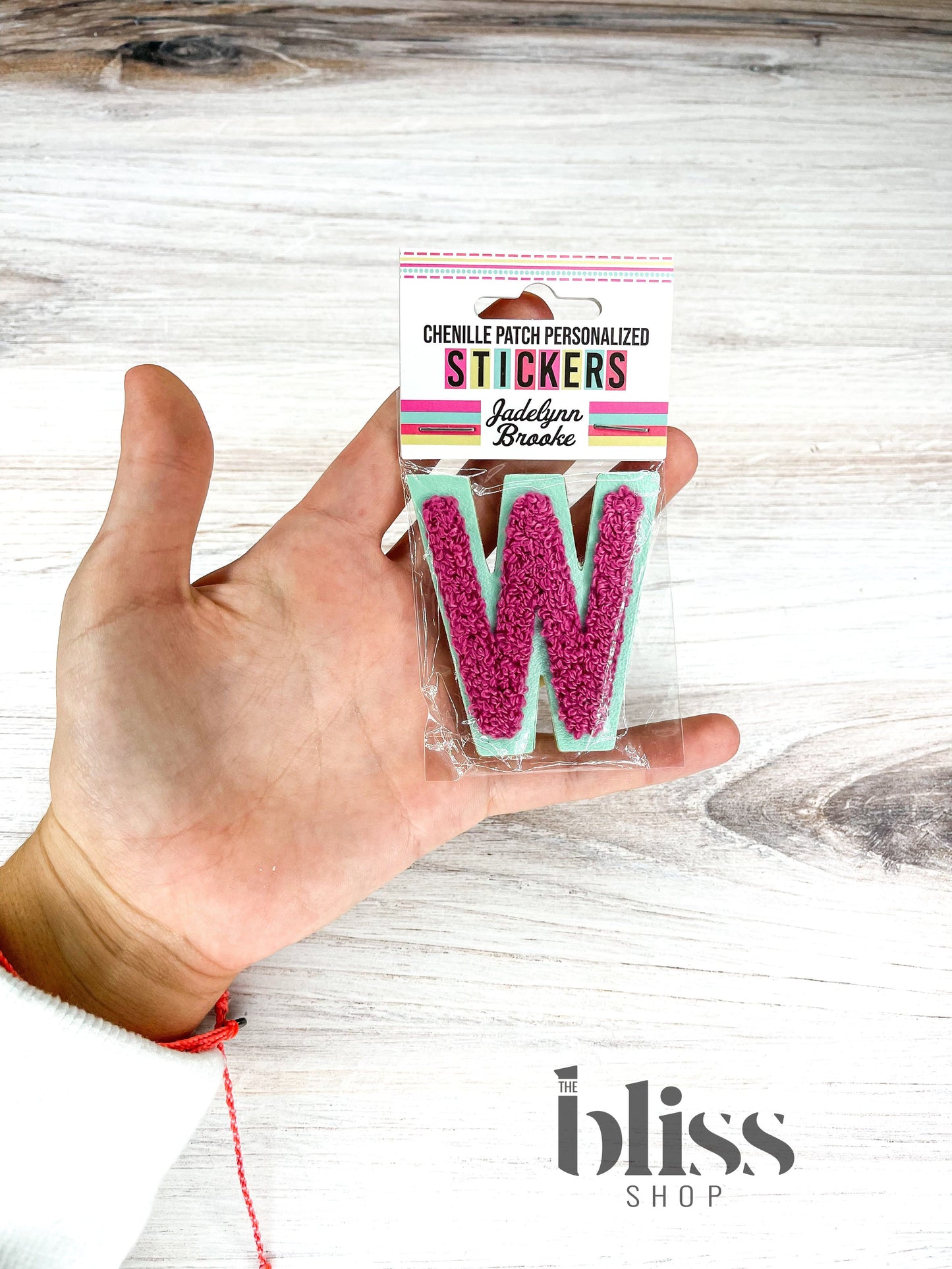 Chenille Patch Personalized Stickers