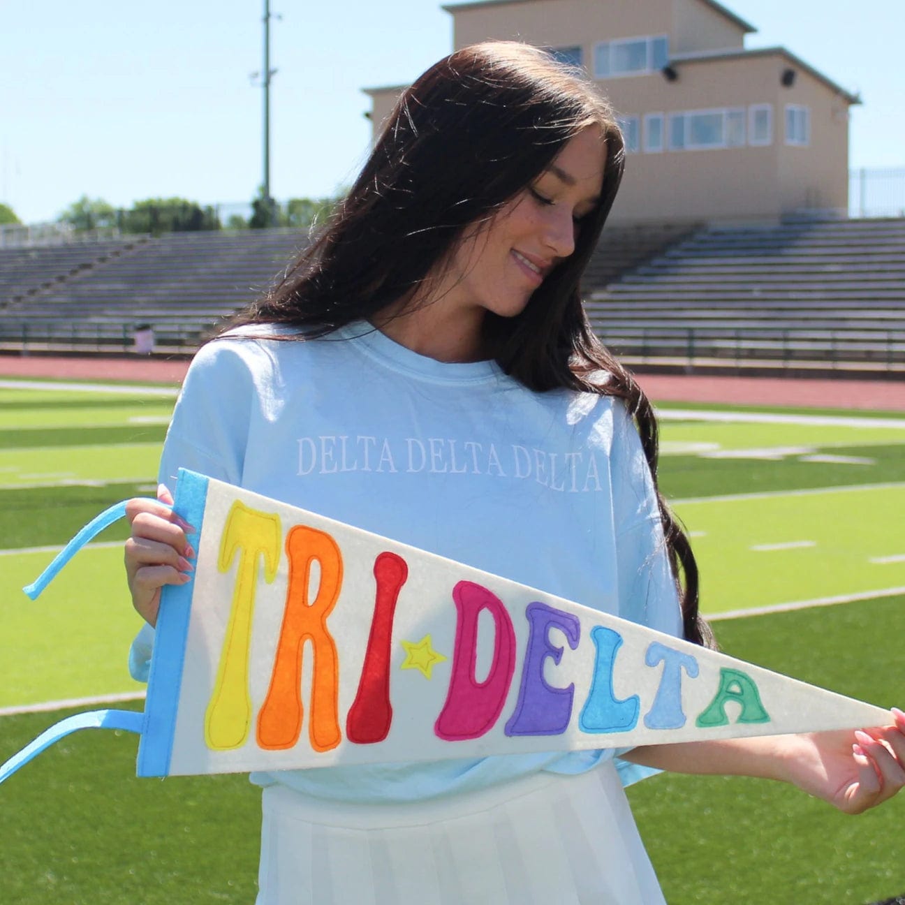 Sorority Girl Pennant Flag