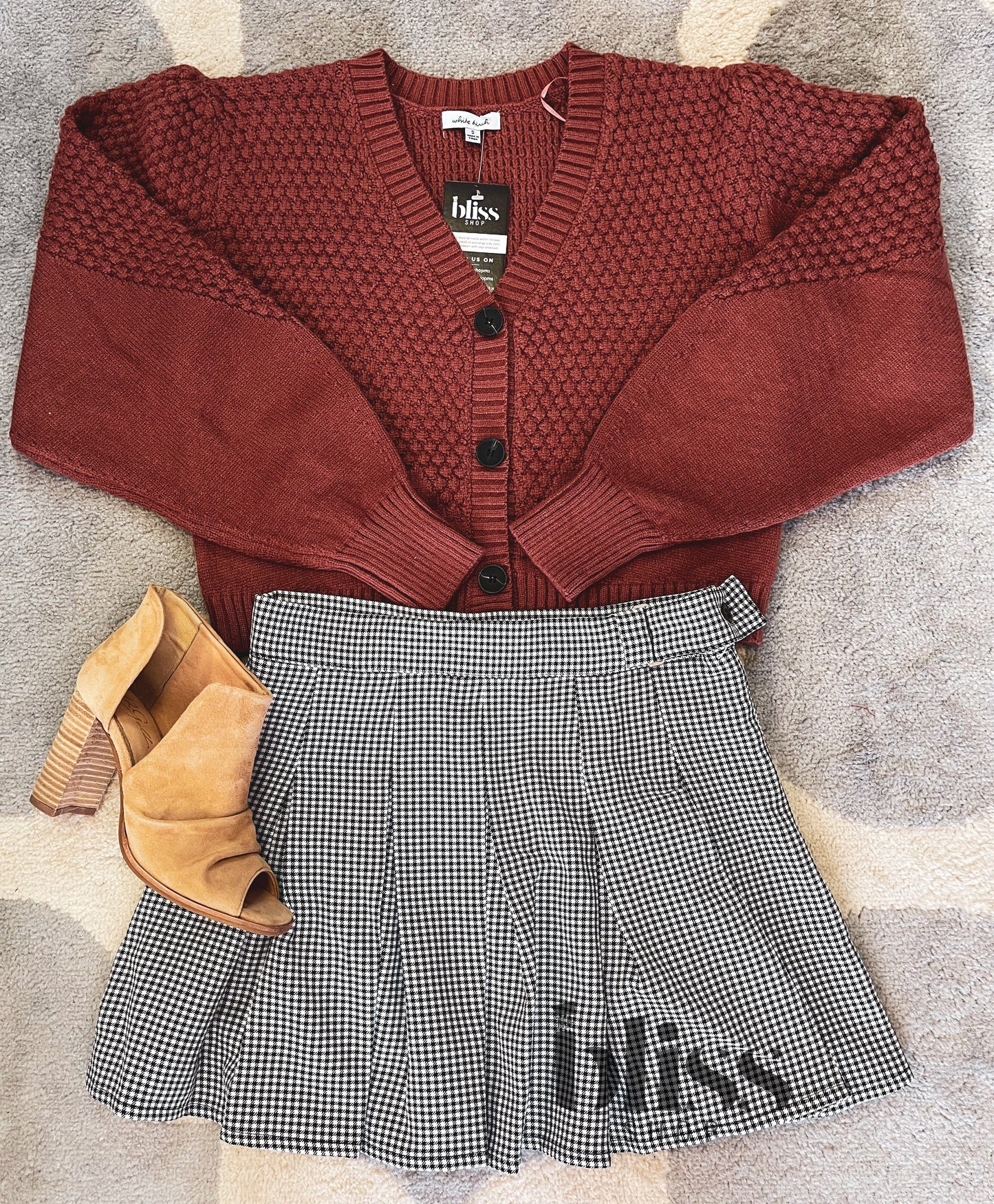 Montana Cropped Cardigan Sweater