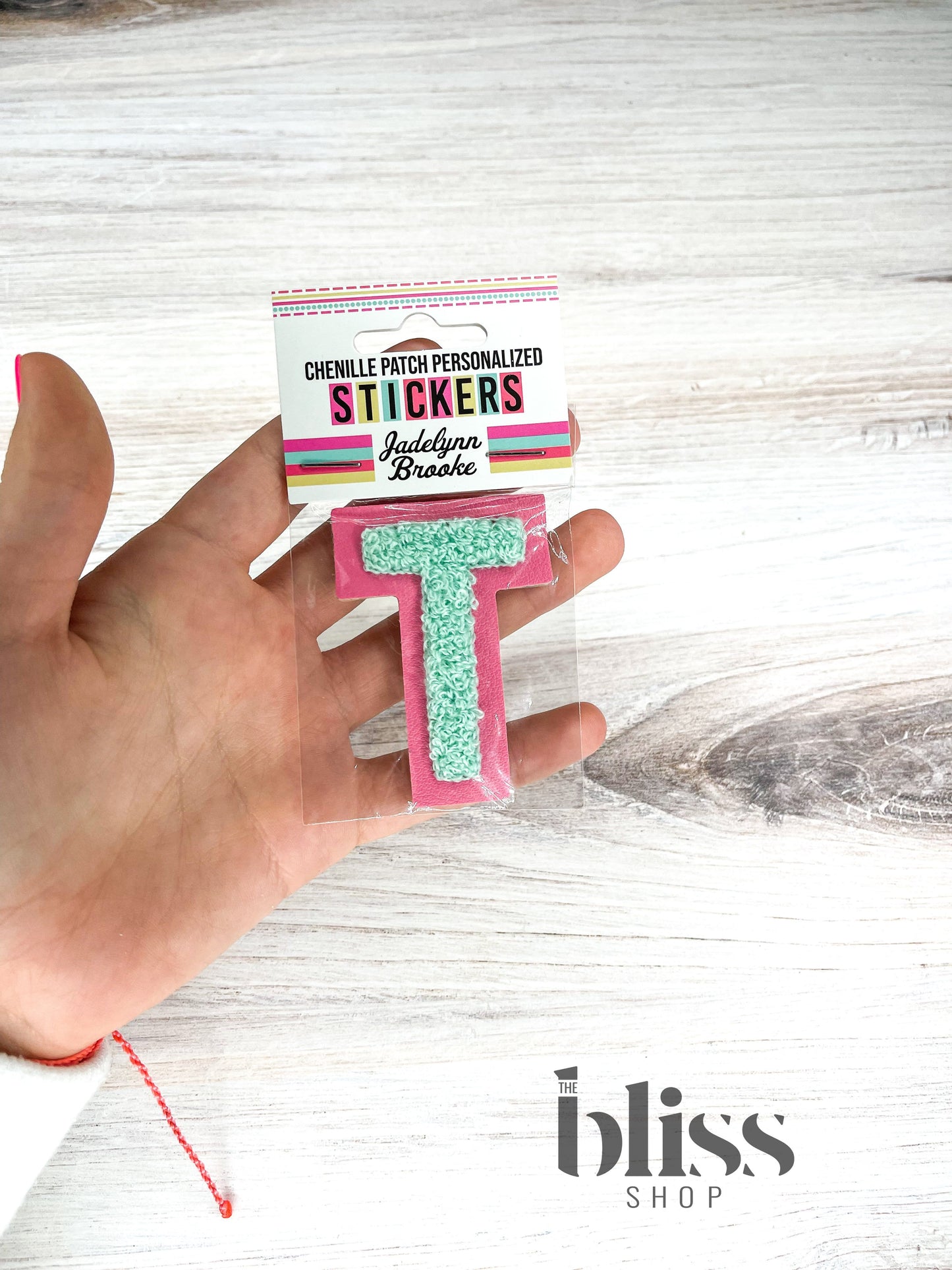 Chenille Patch Personalized Stickers
