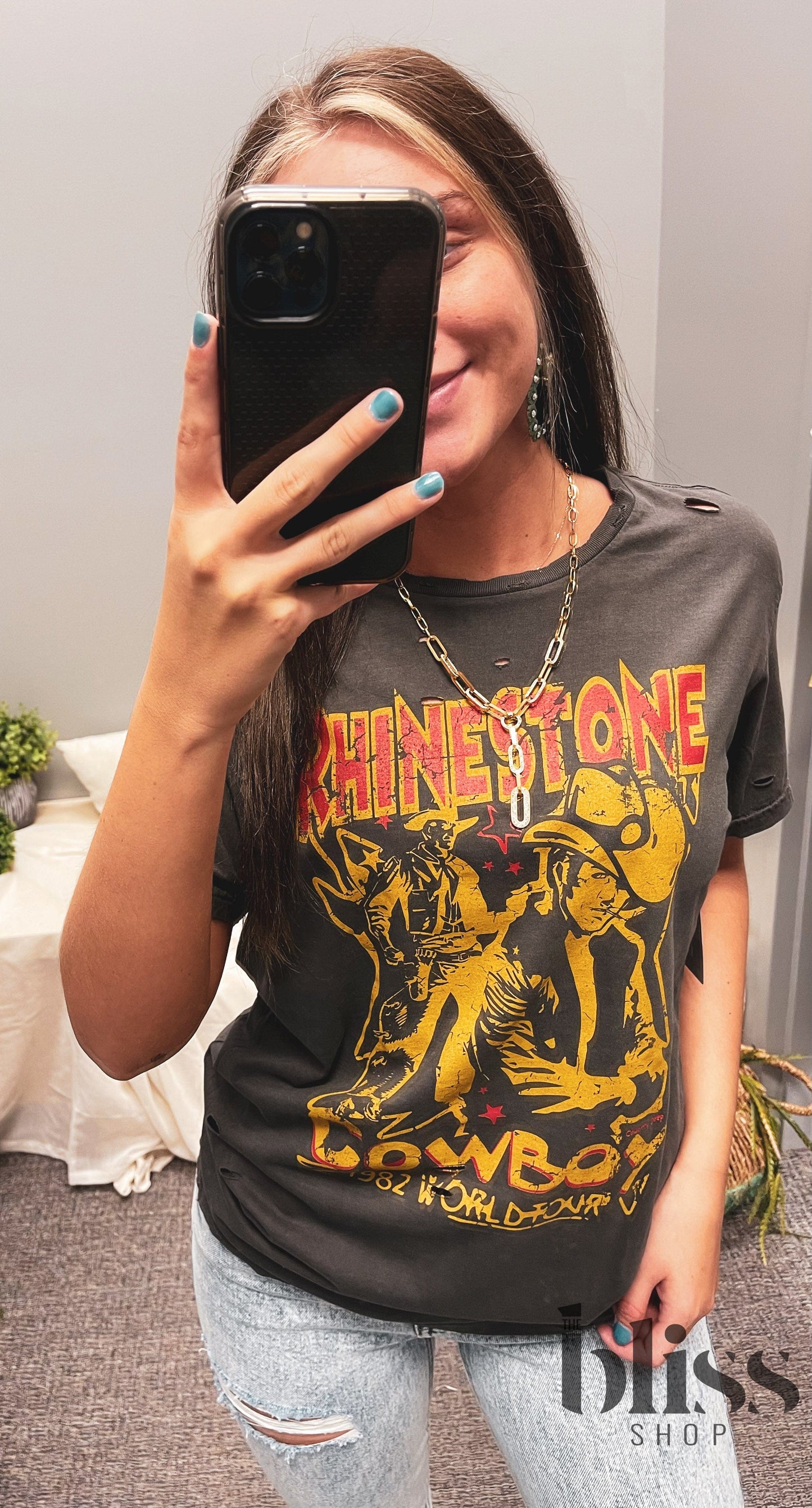 Rhinestone Cowboy Tee