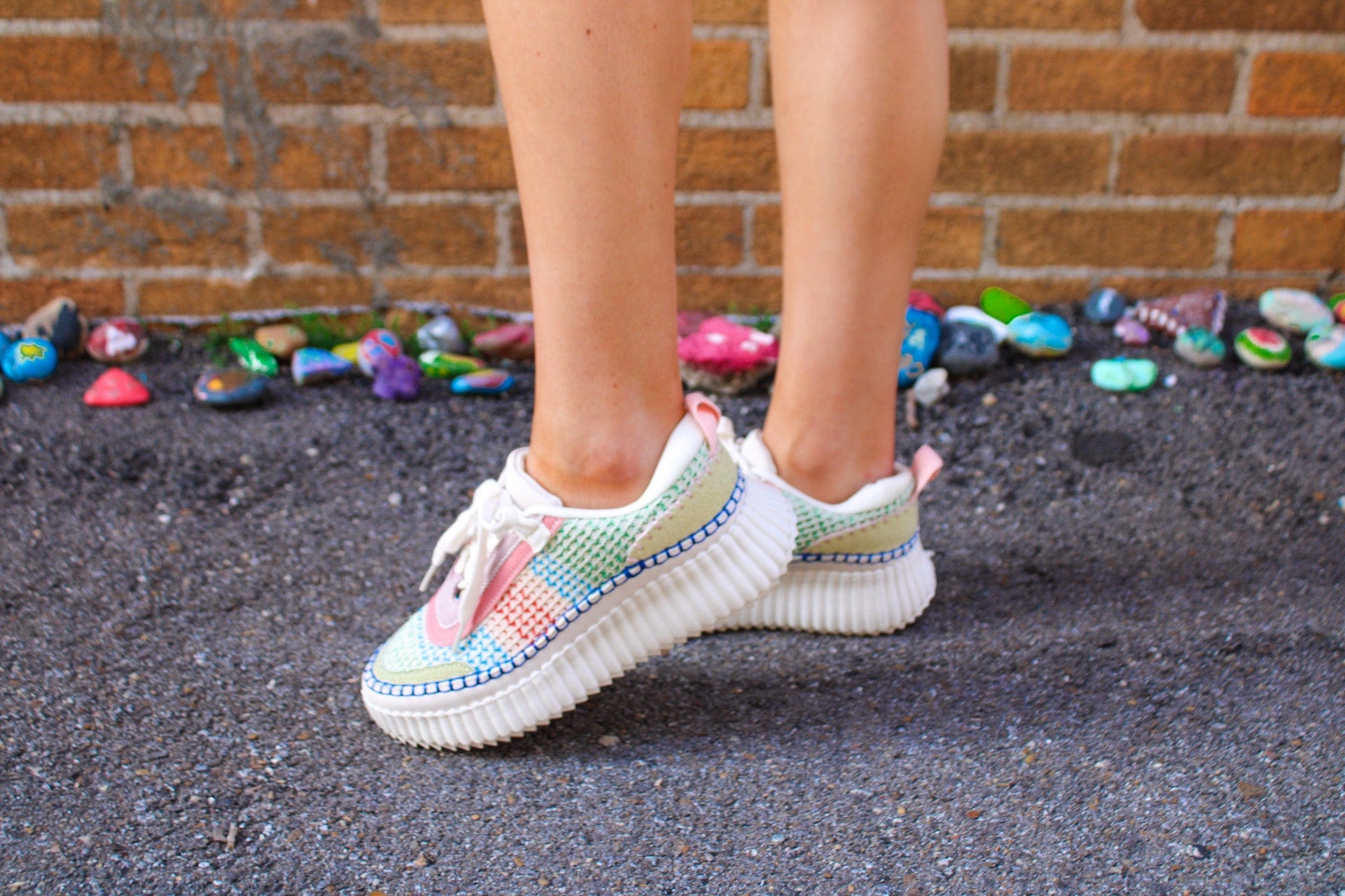 スニーカー CHLOE MULTICOLOR CHLOE KICK SNEAKERS Chloe Multi Color Sneakers – The Bliss Shop