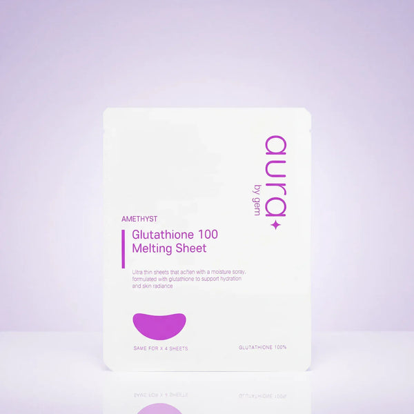 AURA Glutathione 100 Melting Sheets – The Bliss Shop