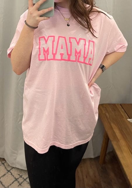 Mama Puff Letter Tee