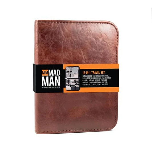 MAD MAN 12-in-1 Grooming Travel Kit