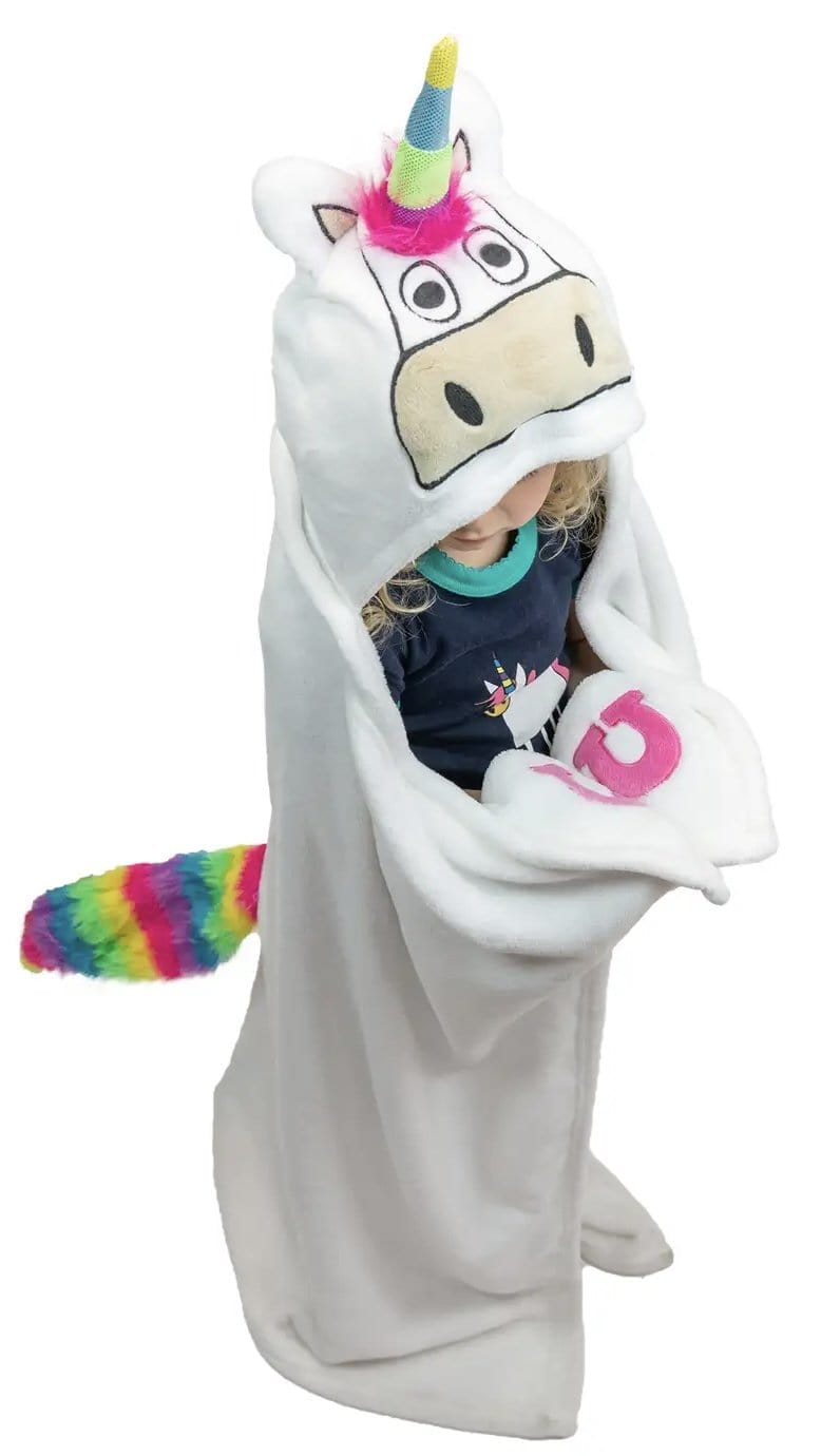 Cozy Critter Hooded Kid’s Blanket
