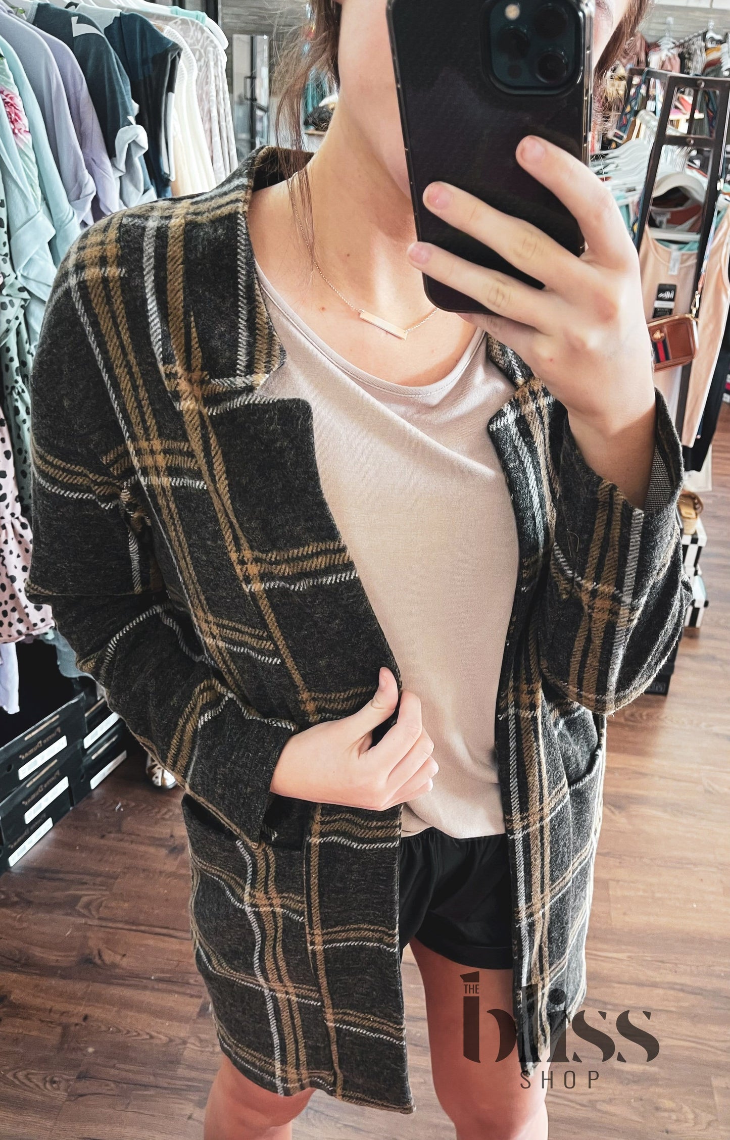 Pick Of The Patch Plaid Jacket