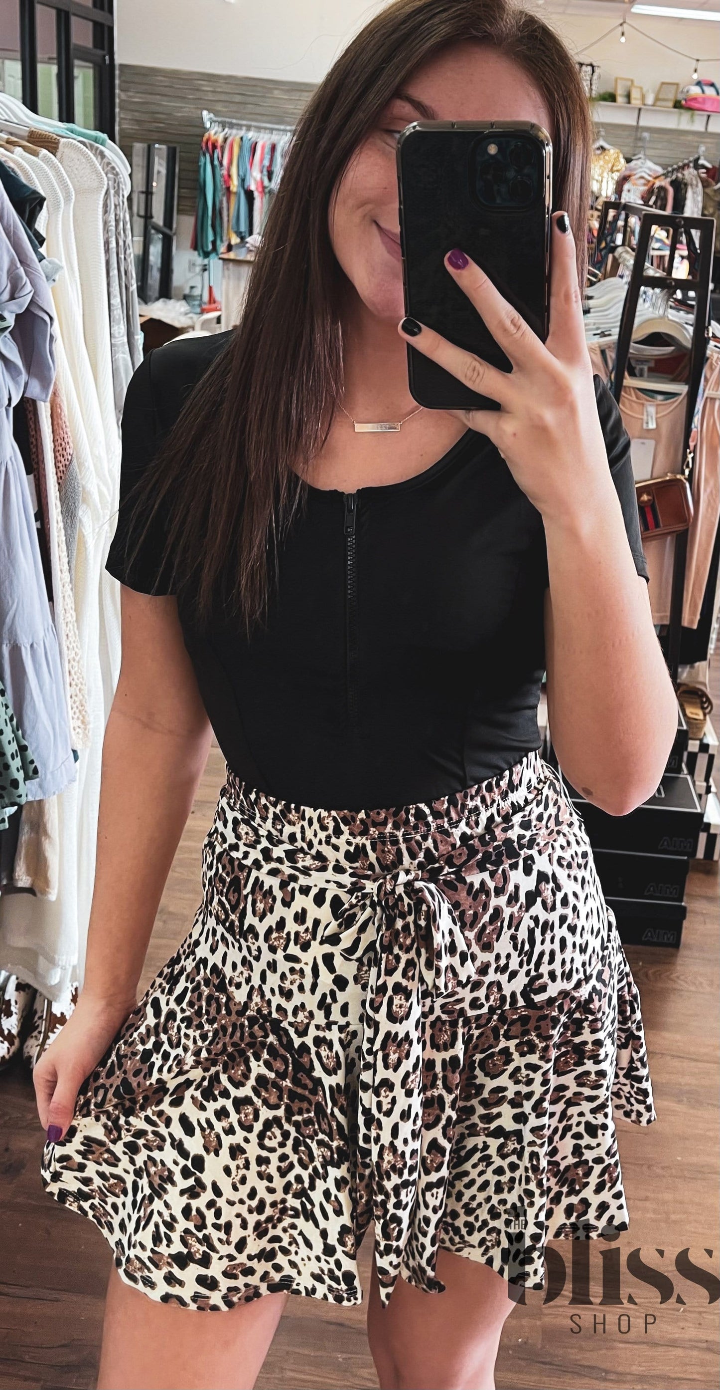 In The Jungle Leopard Skirt