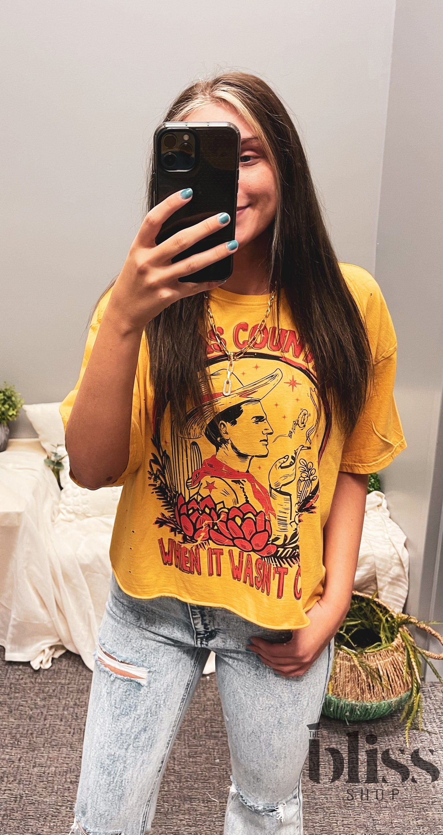 I Was Country When It Wasn't Cool Tee