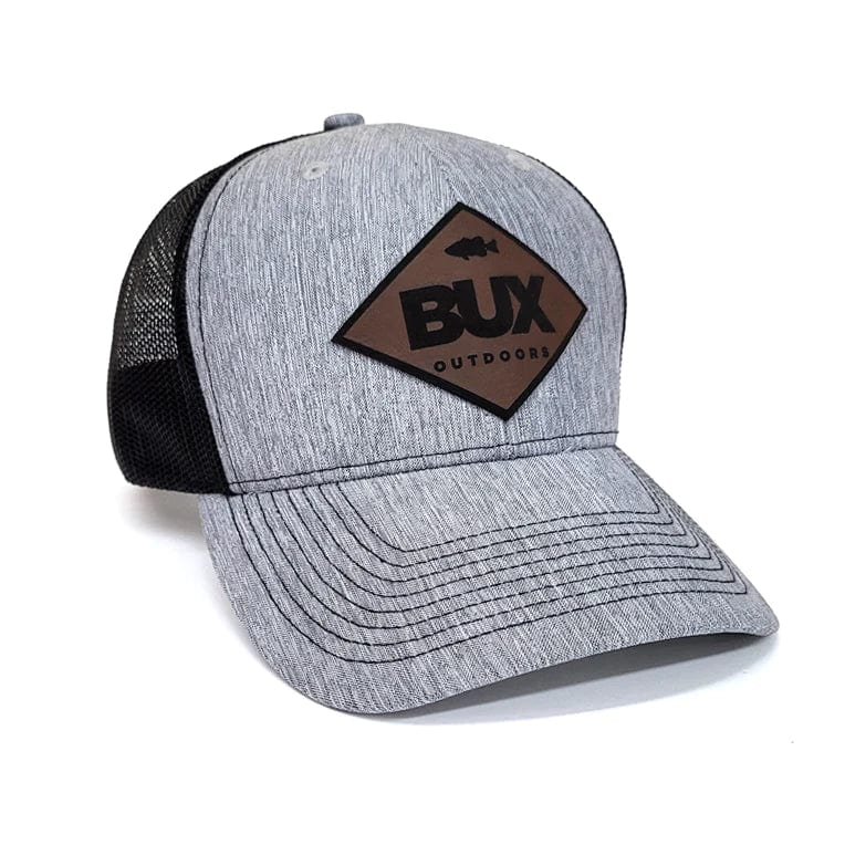 BUX Diamond Fish Hat - Grey/Black